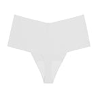 Women’s High Waist Seamless Underwear – Ice Silk Breathable Panties with Cotton Crotch