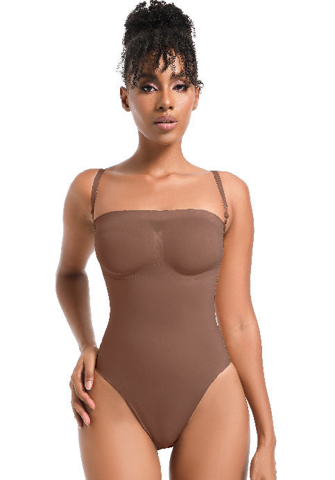 Tube Top Body Shaping Butt Lifting Thin Seamless Shapewear