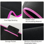 Men&Women Waist Trimmer Belt Burn Fat Sweat Body Shaper Weight Loss Girdle Gym