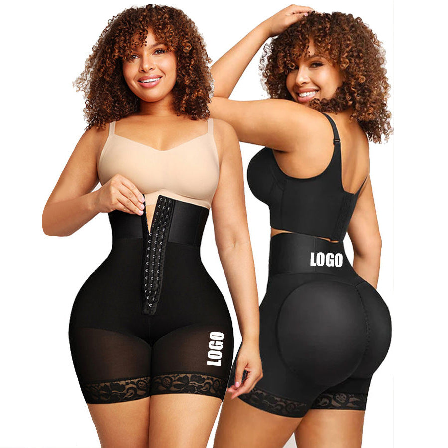 Plus-size High-waisted Tummy-control And Butt-lifting Shapewear Pants