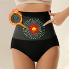 Cross-Border Seamless High-Waisted Warm Tummy Control Pants Postpartum Body Shaping Pants Plus Size Waist Cincher Butt Lift Anti-Roll Underwear