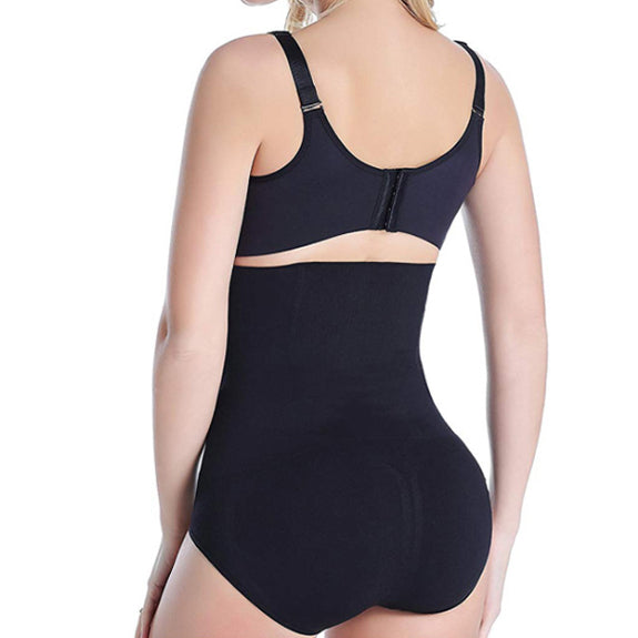 High Waist Shapewear Panties for Women, Breathable Silicone Grip Tummy Control Briefs