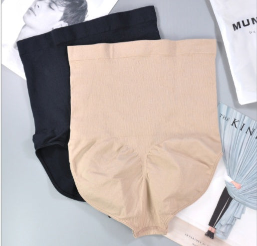 High Waist Shapewear Panties for Women, Breathable Silicone Grip Tummy Control Briefs