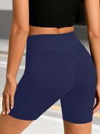 Women High Waisted Biker Shorts, Soft Stretch Tummy Control Yoga Shorts For Workout Gym Athletic