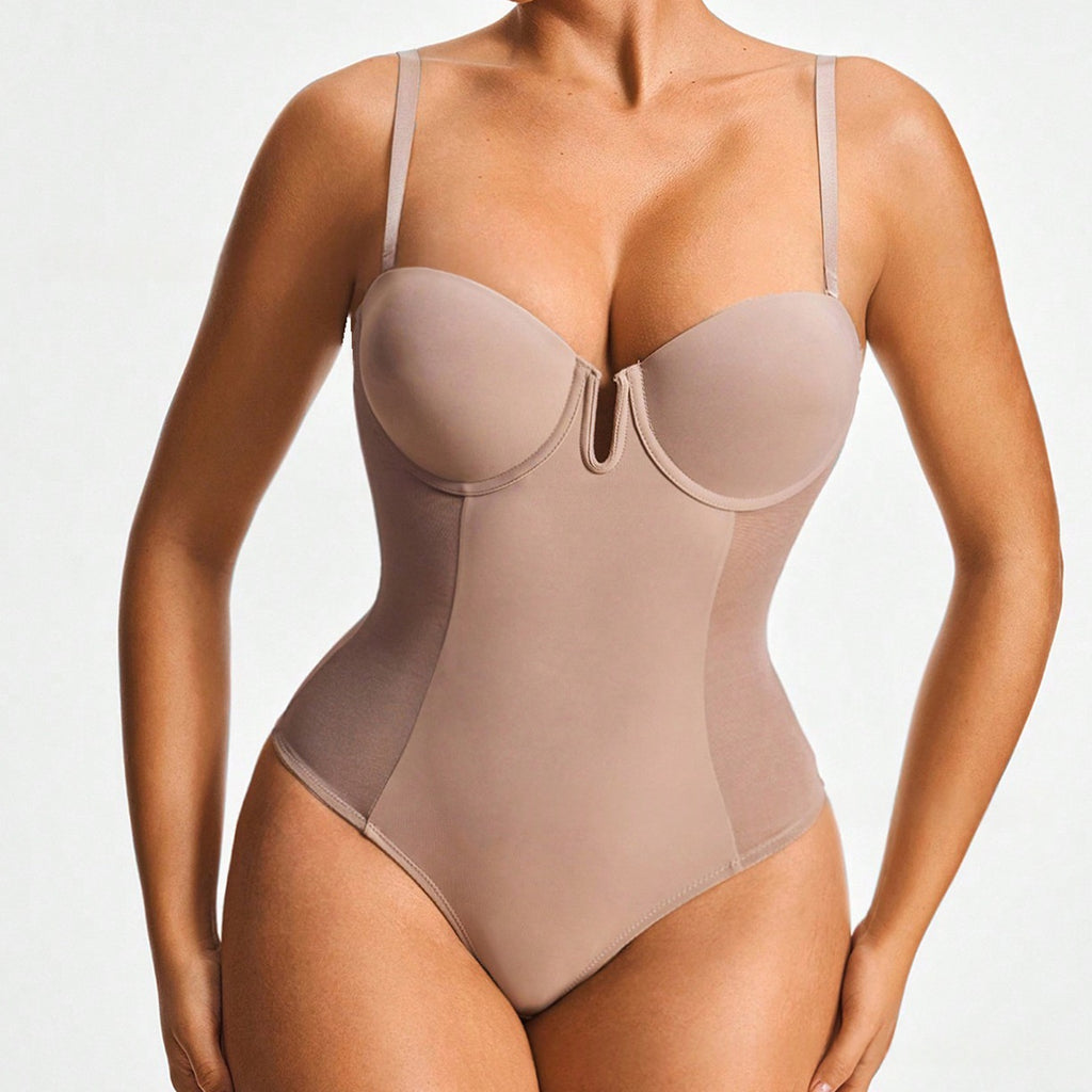 Shapewear Bodysuit That Flattens The Tummy And Lifts The Bust For A Beautiful Figure