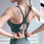 Women’s Adjustable Back Sports Bra – Seamless Support Bra for Workout, Yoga & Everyday Comfort