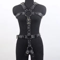 European Style With Leather Sexy Shapewear