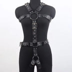 European Style With Leather Sexy Shapewear