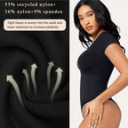 Eco-friendly Seamless Super Strong Chest Support Shapewear Bodysuit