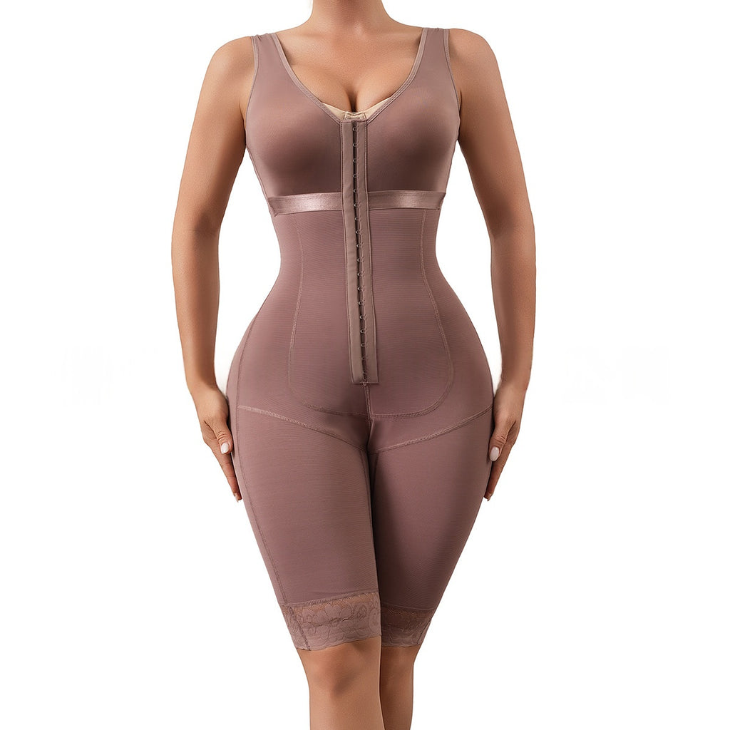 Enhanced Shapewear Pants Tummy-control And Butt-lifting Leggings One-piece Body Shaper