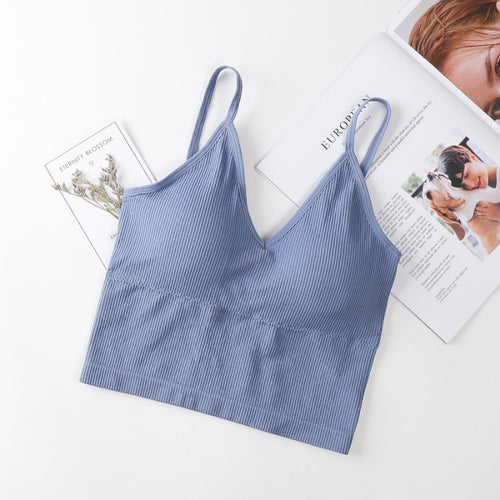 Women’s Seamless Tube Top Sports Bra – Strapless Bandeau with Beautiful Back Design