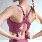 Women’s Adjustable Back Sports Bra – Seamless Support Bra for Workout, Yoga & Everyday Comfort