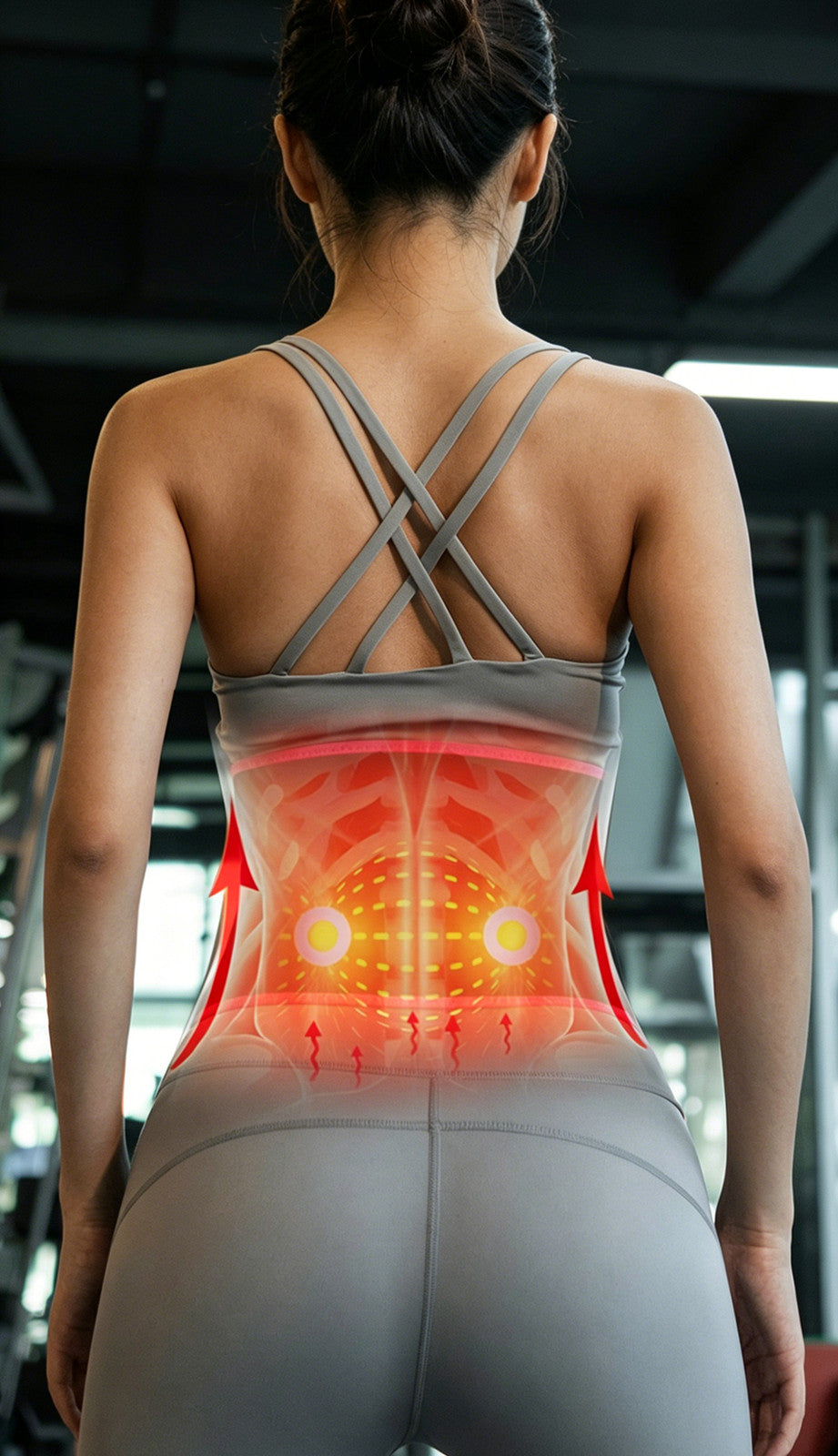 Men&Women Waist Trimmer Belt Burn Fat Sweat Body Shaper Weight Loss Girdle Gym