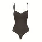 Strapless Triangle Plus-Size Shapewear Bodysuit For Evening Gowns