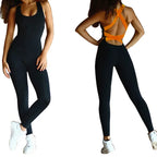 Sleeveless Yoga Jumpsuit – Smooth One-Piece Studio Fit