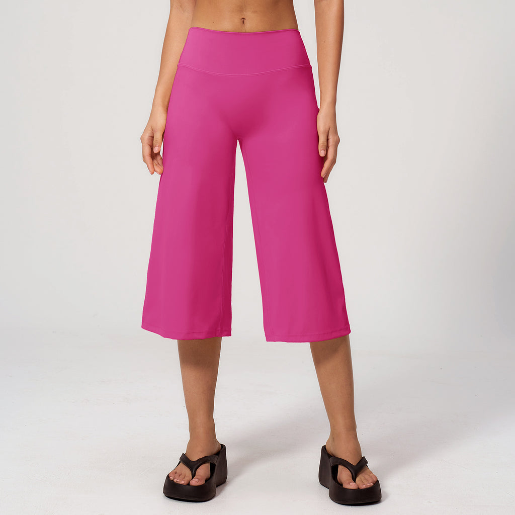 Zechuang European And American Style Summer Brushed Yoga Shorts For Women, Tummy Control, High Waist, Quick-Dry, Loose Fit, Fitness Sports Shorts 5555