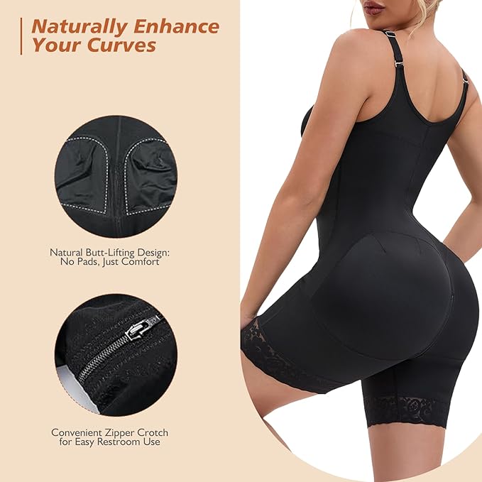 Colombian Faja Postpartum Shapewear for Women – Full Body Support