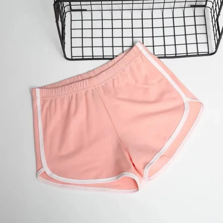 High-Waist Drawstring Lounge Shorts 5-Pack – Soft Stretch Summer Fit