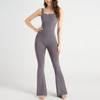 One-piece Flared Seamless Hollow-out Shapewear