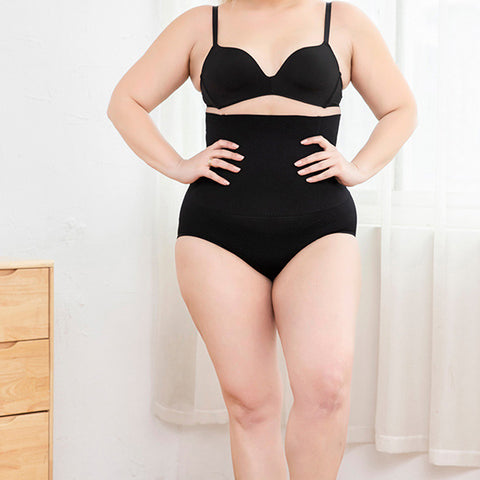 High Waist Shapewear Panties for Women, Breathable Silicone Grip Tummy Control Briefs