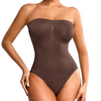 Strapless Bustier One-piece Seamless Shapewear Bodysuit