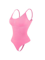 Plus Size Bodybuilding Belly Contraction Shapewear One-piece Seamless T-back