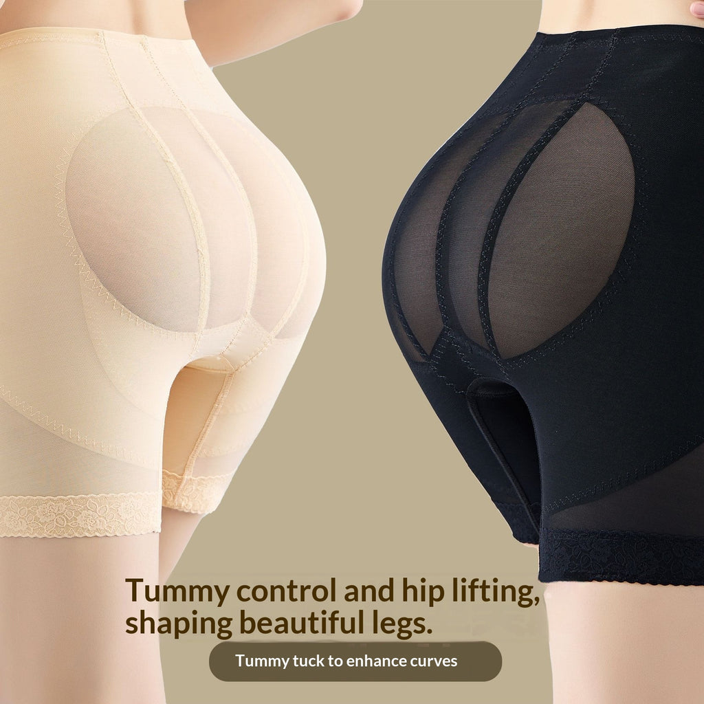 Tummy-control Breathable Mesh High-compression Tummy-flattening Shapewear Pants