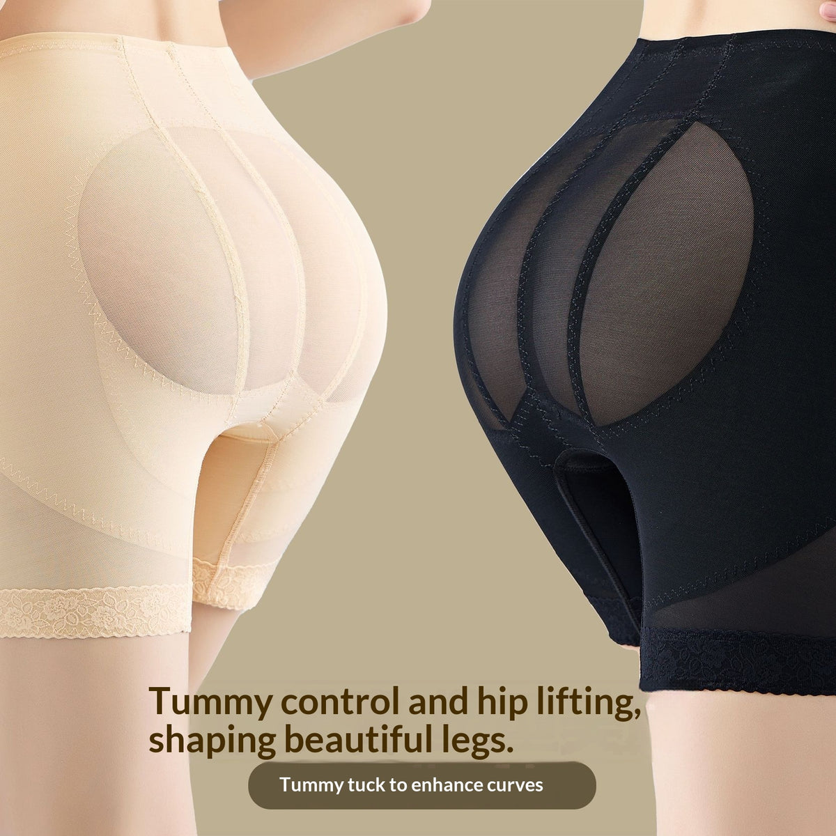 Tummy-control Breathable Mesh High-compression Tummy-flattening Shapewear Pants