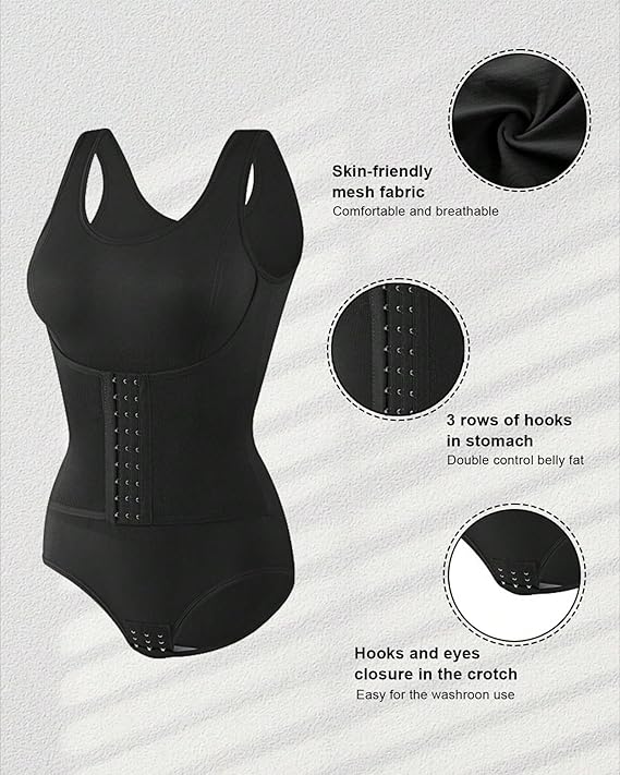 Seamless Shaping Shapewear Body Shaper Tummy Control Bodysuit Women Faja Slimming Waist Trainer Belt Compression Strap