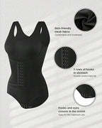 Seamless Shaping Shapewear Body Shaper Tummy Control Bodysuit Women Faja Slimming Waist Trainer Belt Compression Strap