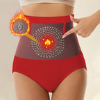 Cross-Border Seamless High-Waisted Warm Tummy Control Pants Postpartum Body Shaping Pants Plus Size Waist Cincher Butt Lift Anti-Roll Underwear