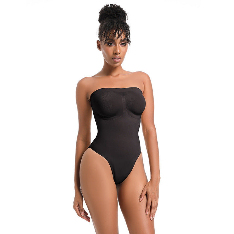 Tube Top Body Shaping Butt Lifting Thin Seamless Shapewear