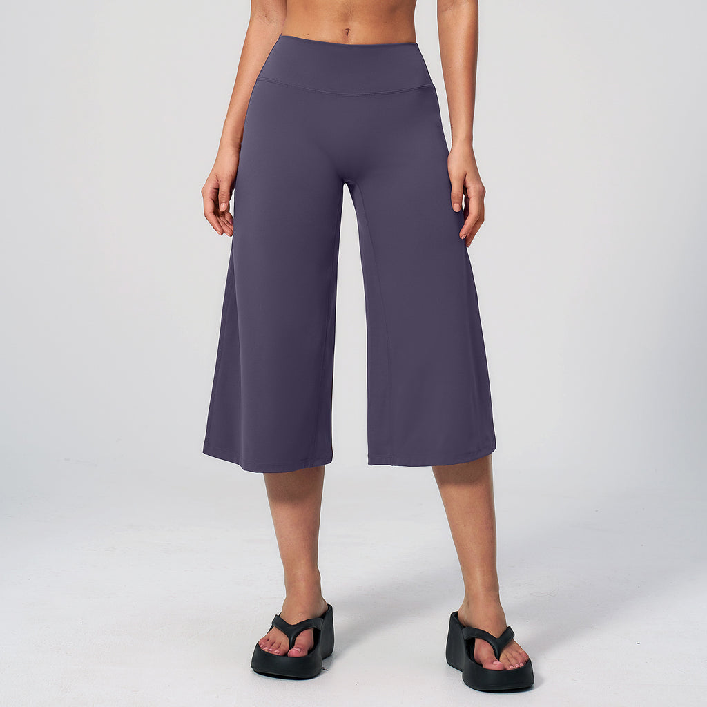 Zechuang European And American Style Summer Brushed Yoga Shorts For Women, Tummy Control, High Waist, Quick-Dry, Loose Fit, Fitness Sports Shorts 5555