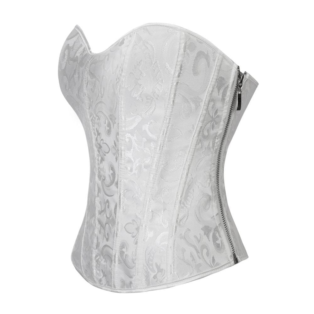 New Non-lace Side-zip Shapewear With No Stretch
