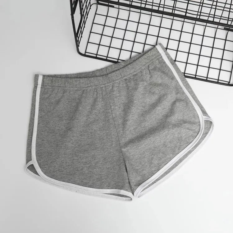 High-Waist Drawstring Lounge Shorts 5-Pack – Soft Stretch Summer Fit