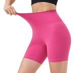 Women’s High Waisted Biker Shorts – Tummy Control, Seamless Booty Lift Workout Shorts (6.3” Inseam)