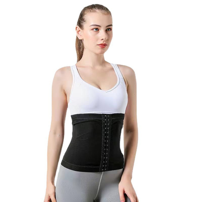 Waist Belt For Cross-Border Sauna Sweating, Tummy Control Belt With Three Rows Of Buckles For Women, Sweat-Inducing Yoga Shaping Belt, Fitness Sweating High-Waist Belt
