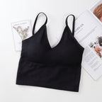 Women’s Seamless Tube Top Sports Bra – Strapless Bandeau with Beautiful Back Design
