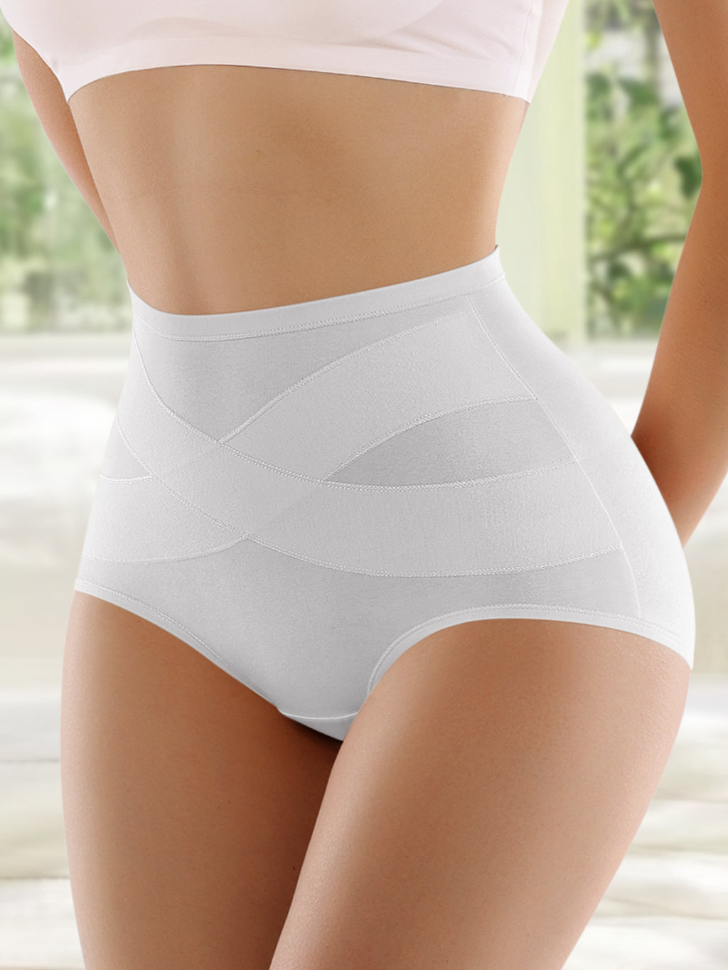 High Waist Shapewear Briefs
