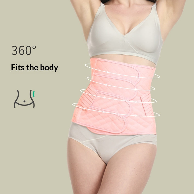 Breathable Postpartum Waist Cincher - Dual-Use Shaping Belt for Women Recovery Support