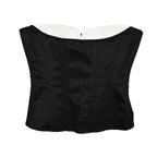 Double Layer Steel Rib Contrast Color Corset Sexy Push Up Shapewear
