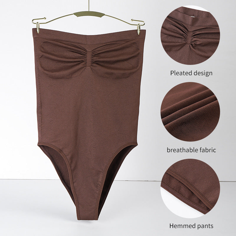 Strapless Bustier One-piece Seamless Shapewear Bodysuit