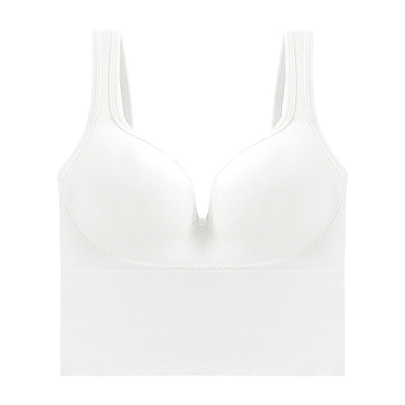 Women’s Seamless Sports Bra, Soft Support Beauty Back Design with Comfortable Shoulder Straps