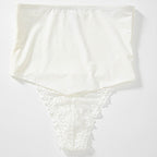 Plus-size Lace Seamless Waist-cinching Shapewear Briefs