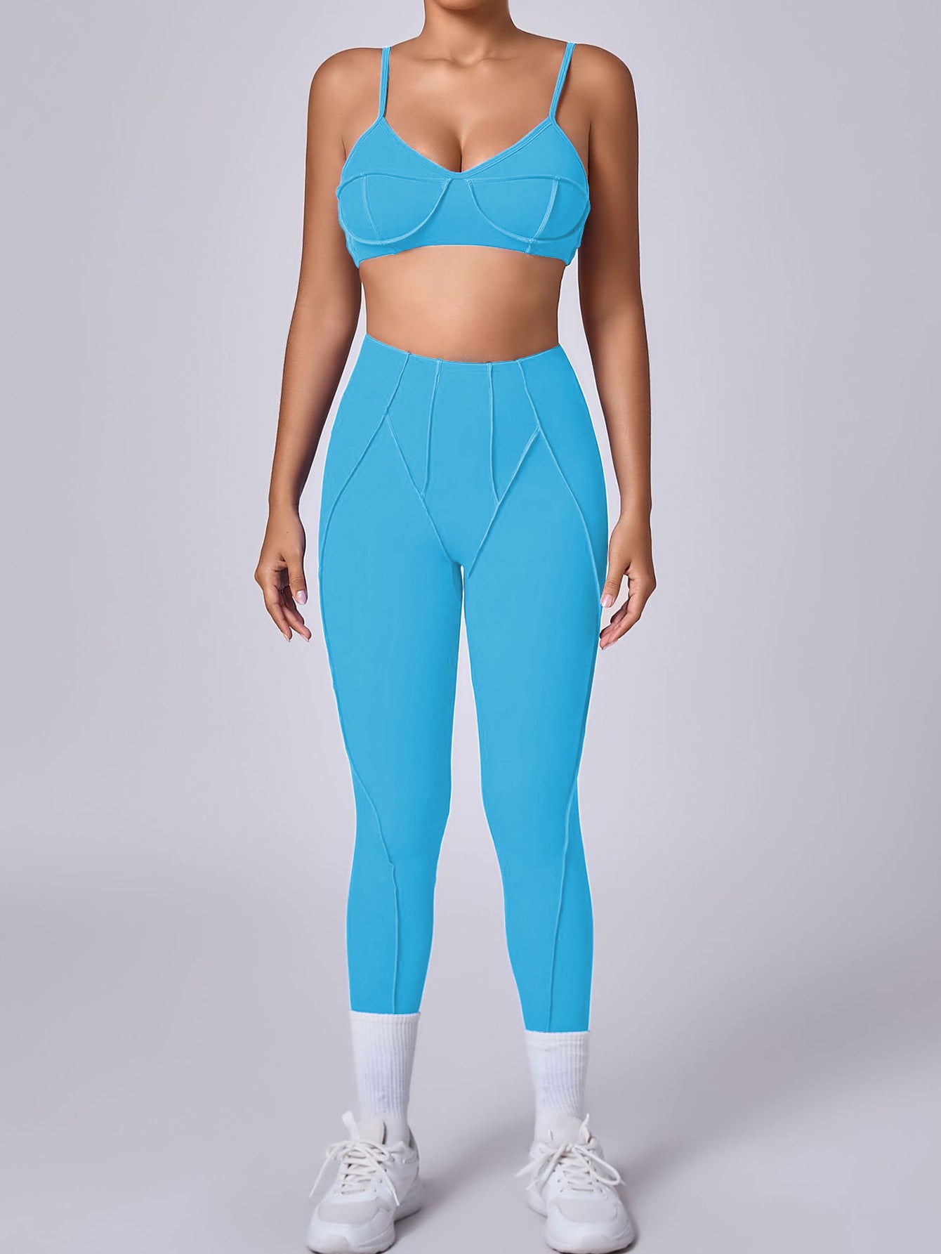 Outer-Seam Yoga Pants – Sleek Studio-to-Street Fit