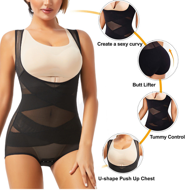 Butt-lifting Slimming And Shaping Postpartum Bodysuit For Women
