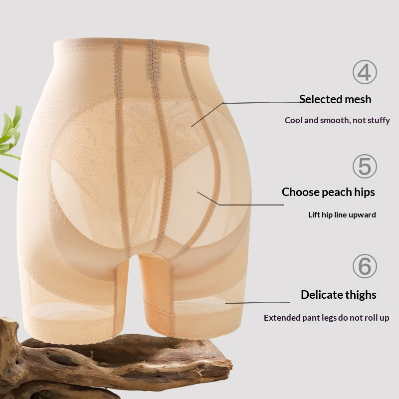 Tummy-control Breathable Mesh High-compression Tummy-flattening Shapewear Pants