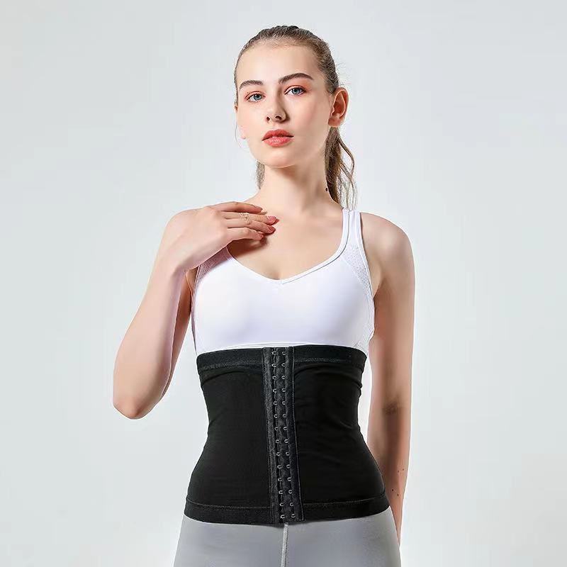 Waist Belt For Cross-Border Sauna Sweating, Tummy Control Belt With Three Rows Of Buckles For Women, Sweat-Inducing Yoga Shaping Belt, Fitness Sweating High-Waist Belt