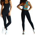 Sleeveless Yoga Jumpsuit – Smooth One-Piece Studio Fit