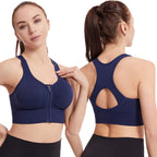 Plus Size High Support Sports Bra for Women – Shockproof Push-Up Bra for Running, Yoga & Fitness